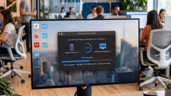 How to Send a File to Another Device Using Bluetooth in Windows 11