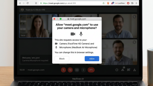 How to Allow a website to use your Mic and Camera in Edge