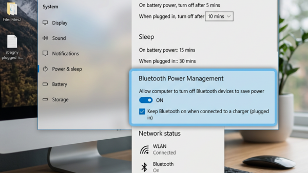 How to disable the Bluetooth Power Saving feature in Windows 11