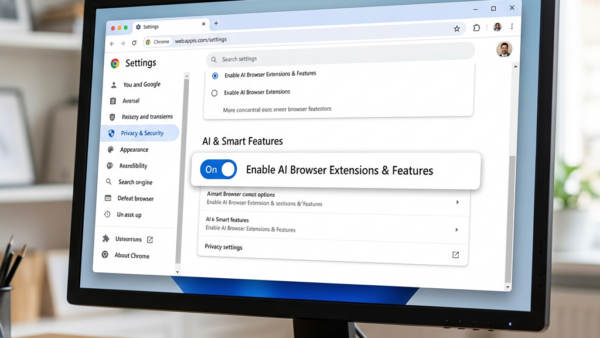 How to turn On-device AI on or off in Google Chrome on Windows 11