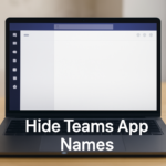 How to Show or Hide App Names (Labels) in Microsoft Teams