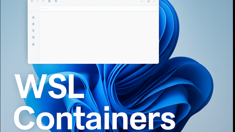 How to install WSL Containers in Windows 11