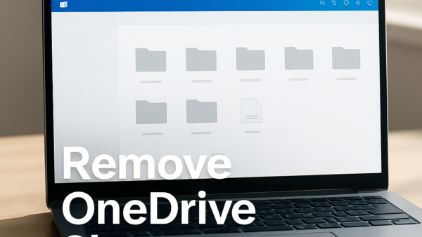 How to Remove a Shared Folder Shortcuts on OneDrive.com
