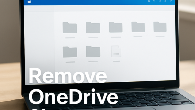 How to Remove a Shared Folder Shortcuts on OneDrive.com