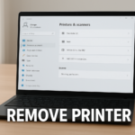 How to Remove a printer in Windows 11