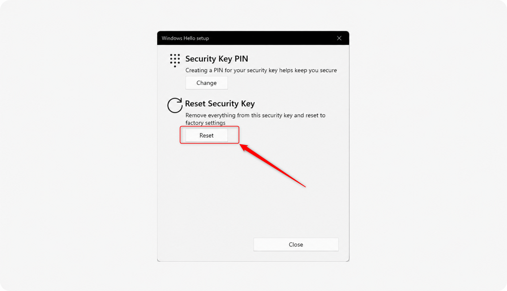 How to Reset Your Security Key on Windows 11 | Geek Rewind