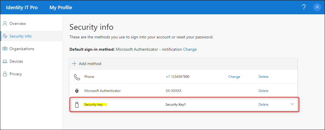 How to Register a security key in Microsoft account | Geek Rewind