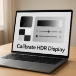 How to calibrate Built-in Display for HDR Video in Windows 11