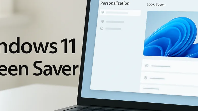 enable screen savers Windows 11