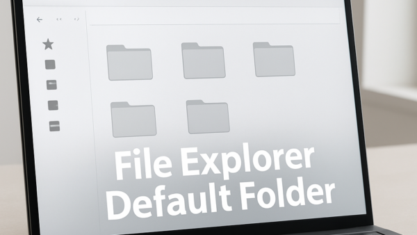How to change File Explorer default folder to open in Windows 11