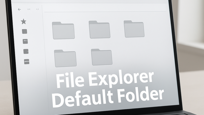 How to change File Explorer default folder to open in Windows 11