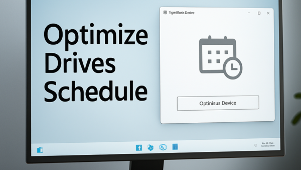 How to Change how often Windows Optimizes Your Drives in Windows 11