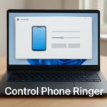 How to change Ringer Mode on Android Mobile Device from Windows 11 PC
