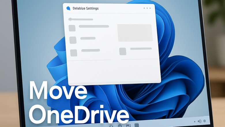 How to Change the location of your OneDrive folder