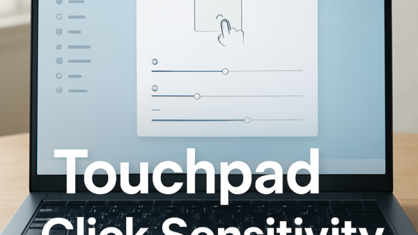 How to change Touchpad Click Sensitivity on Microsoft Surface Devices