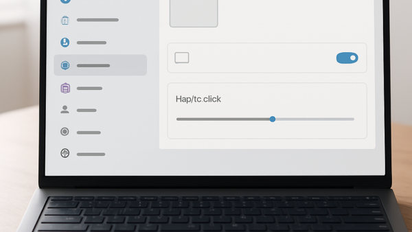 How to change Touchpad Haptic Click Intensity in Windows 11