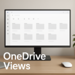 How to Change viewing options in OneDrive (List, Grid, Compact)