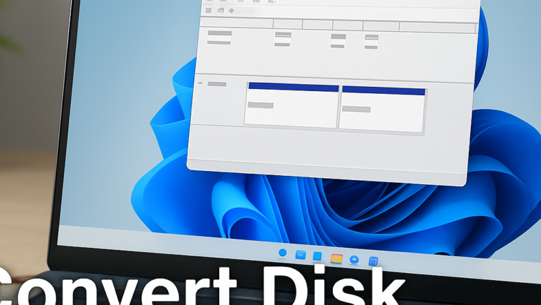 How to Convert Disk to MBR or GPT in Windows 11