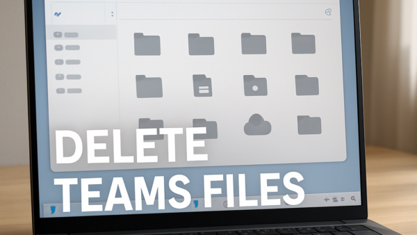 How to delete your Microsoft Teams files