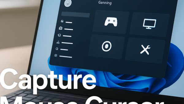 How to Record Mouse Cursor in Windows 11 Games