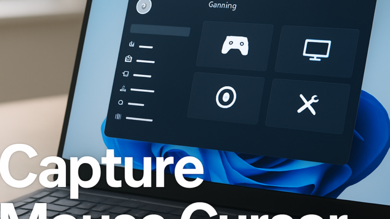 How to Enable or Disable Capture Mouse Cursor when Recording Game in Windows 11