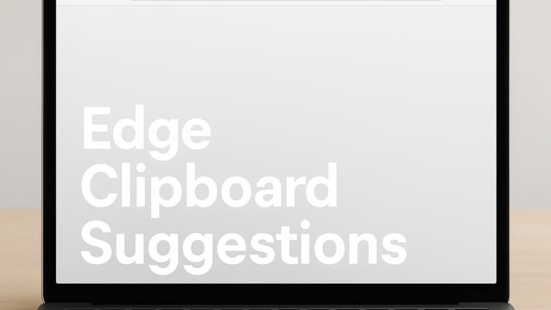 How to allow Microsoft Edge to suggest clipboard content in address bar