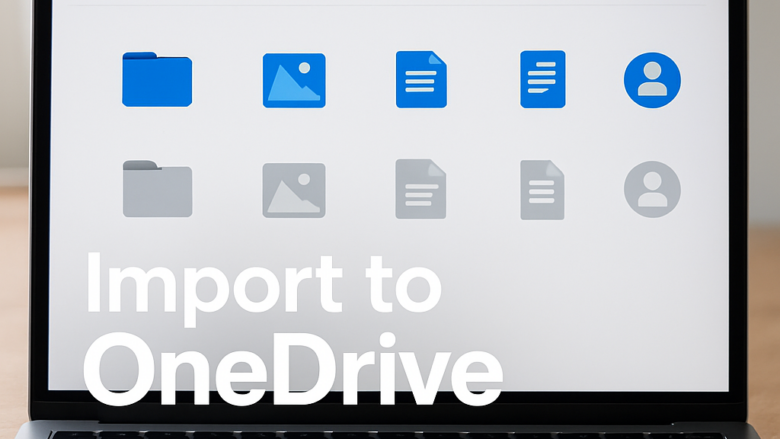 How to Import Photos and Files from Google Drive and Photos to OneDrive