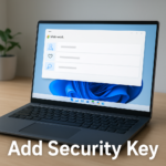 How to Register a security key in Microsoft account