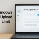 How to set bandwidth limits for uploads with Delivery Optimization in Windows 11