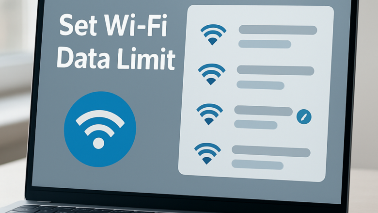 How to Set data limit on your Wi-Fi in Windows 11