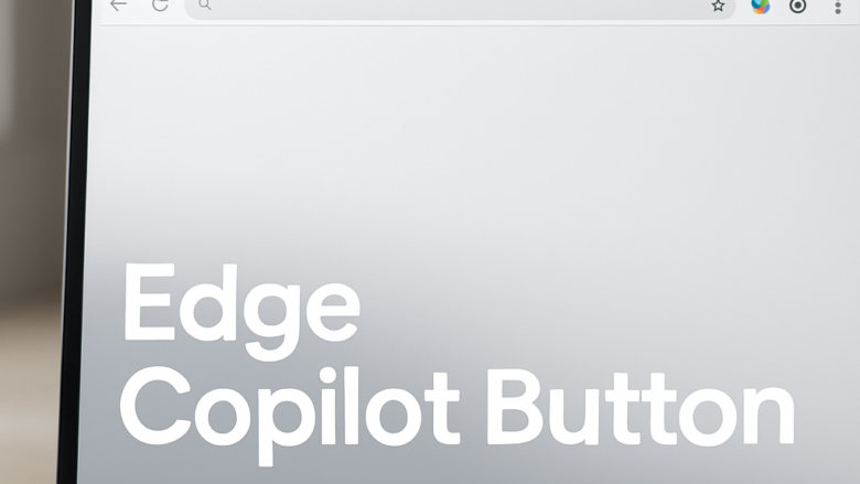 How to show or hide Copilot button on the toolbar in Microsoft Edge