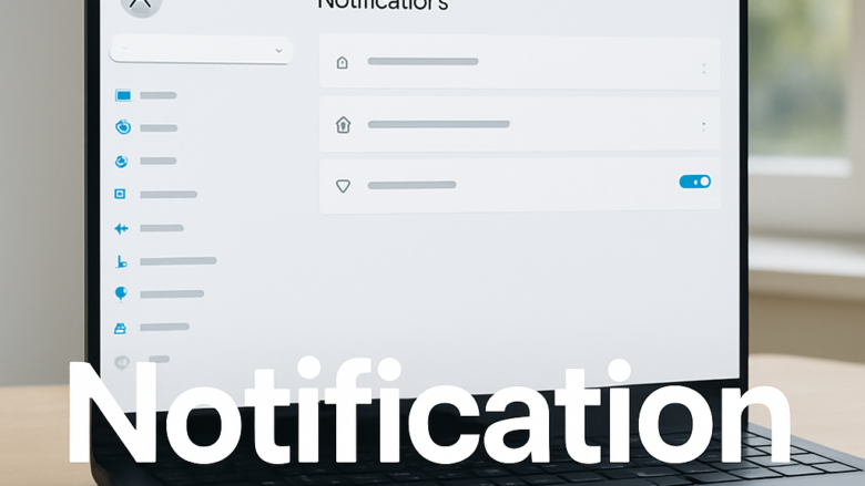 How to turn On or Off Notification Sounds in Windows 11