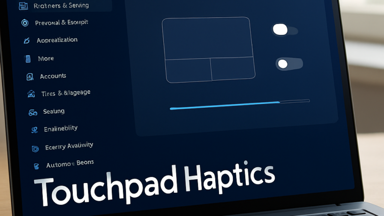 How to Turn Touchpad Haptic Feedback On or Off in Windows 11