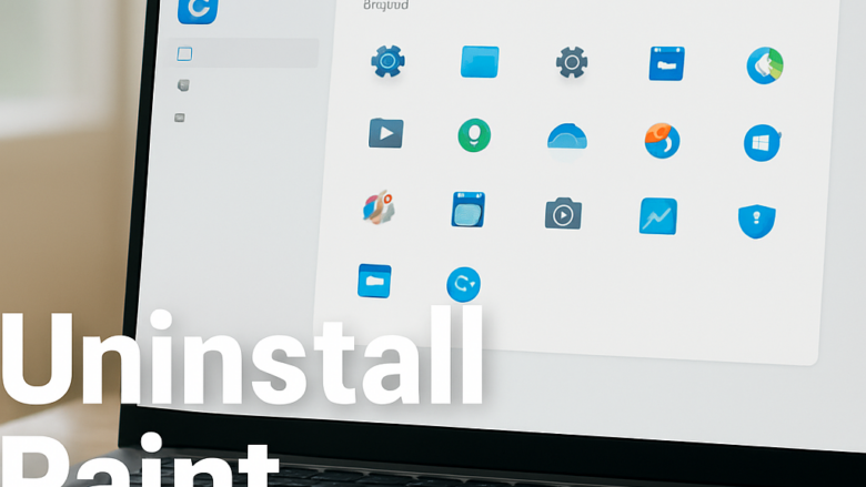 How to Uninstall and Reinstall Paint in Windows 11
