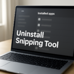 How to Uninstall and Reinstall Snipping Tool in Windows 11