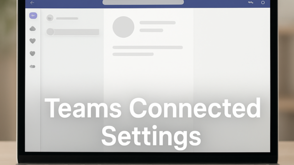 How to update your connected service settings in Microsoft Teams