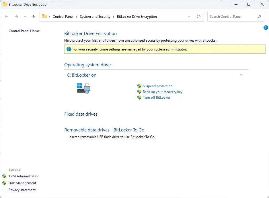 BitLocker