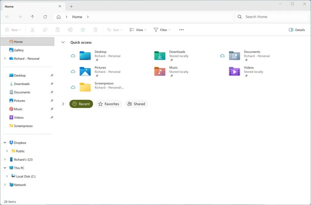 File Explorer