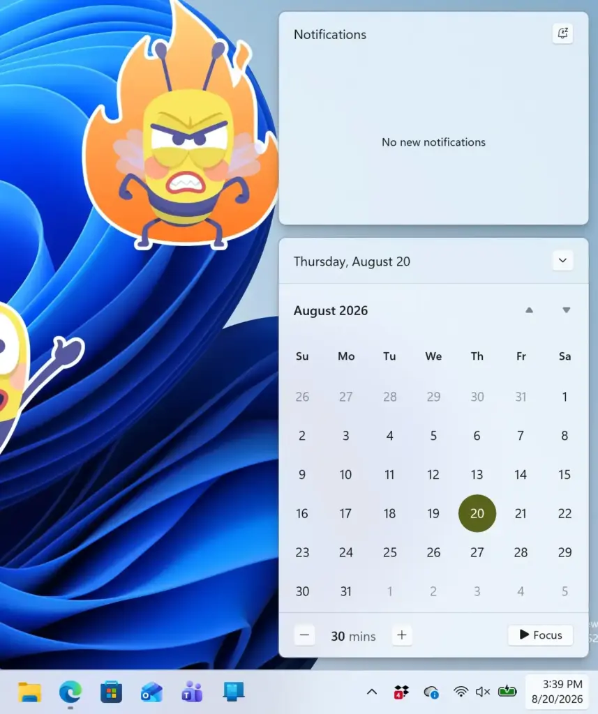 Notification Centre