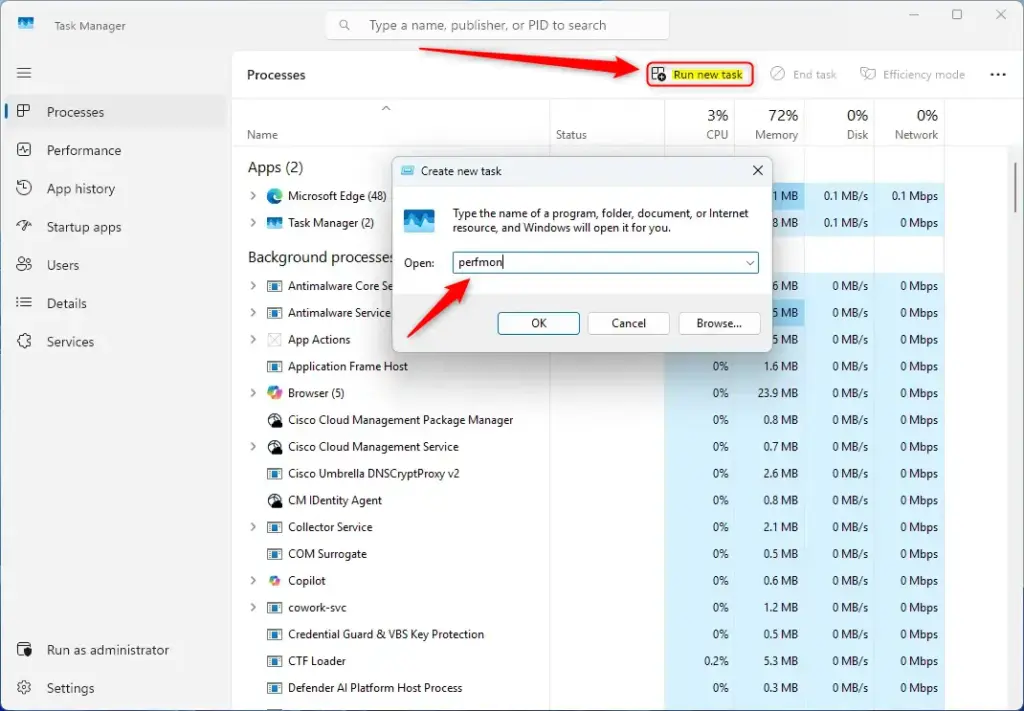 Open_perfmon_in_Task_Manager-1.webp Using Windows search to open Performance Monitor via Task Manager