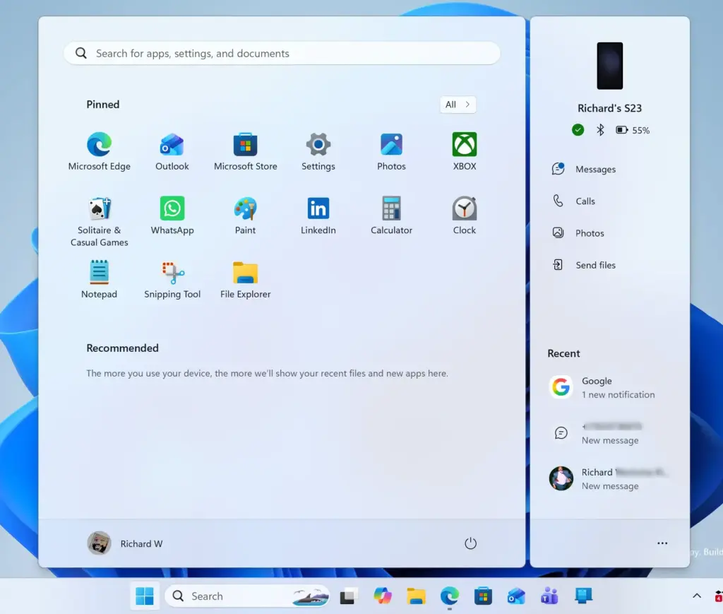 Start Menu
