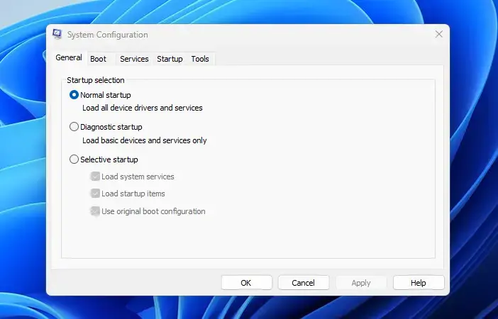 System Configuration