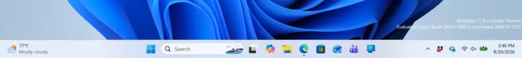 Taskbar