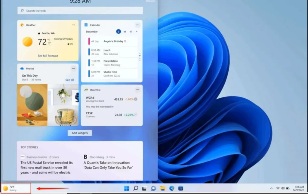 Widgets