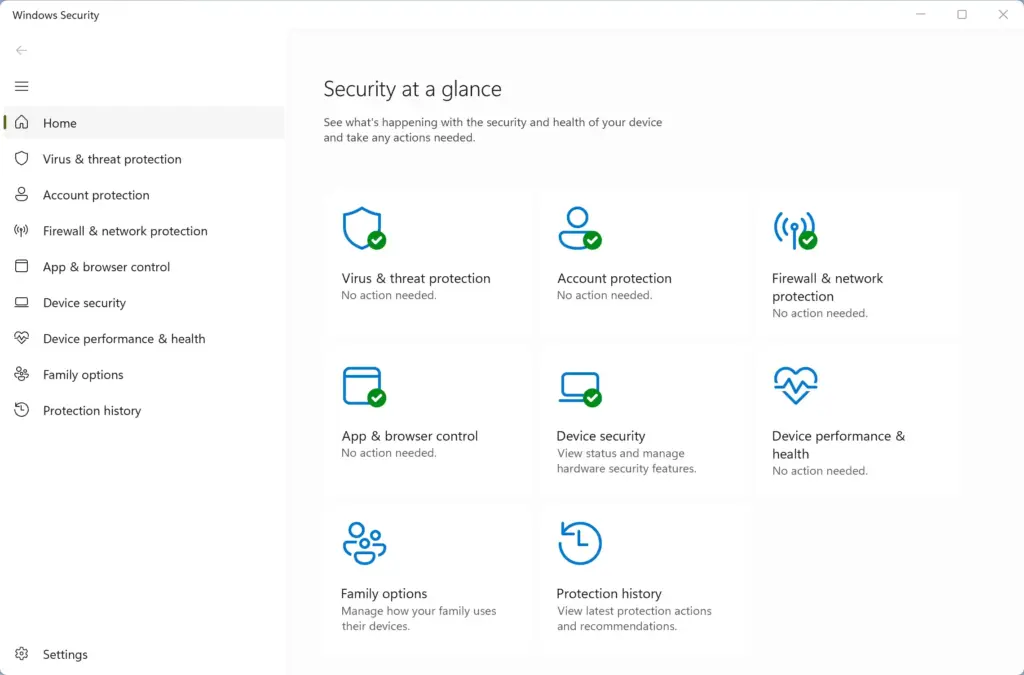 Windows Security
