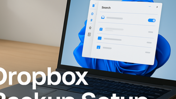 How to Set Up Dropbox Automatic Backups on Windows 11