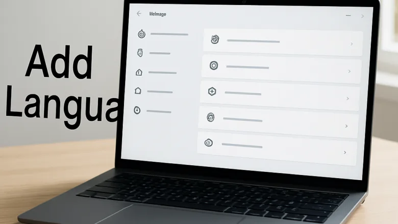 How to add a secondary language keyboard layout in Windows 11 language and region settings
