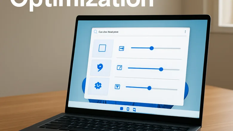 How to adjust full screen optimization settings in Windows 11 advanced app properties