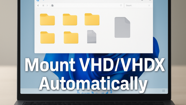 How to Make VHD/VHDX Mount Automatically in Windows 11?
