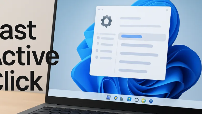 How to Enable or Disable “Last Active Click” on the Taskbar in Windows 11